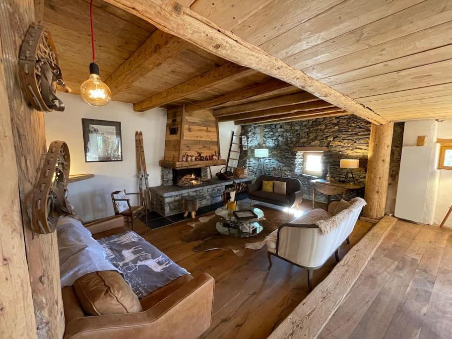 Chalet Au Coeur De La Haute Tarentaise Сеез Экстерьер фото