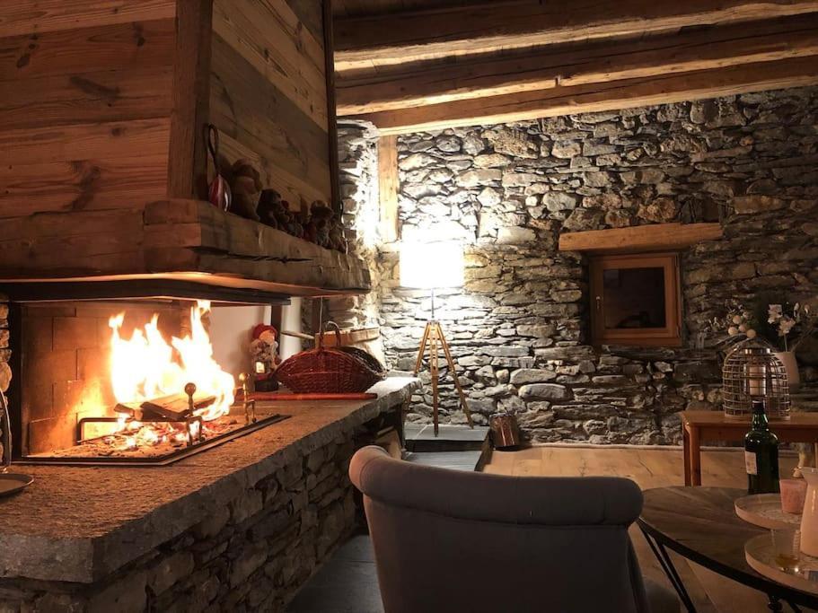 Chalet Au Coeur De La Haute Tarentaise Сеез Экстерьер фото