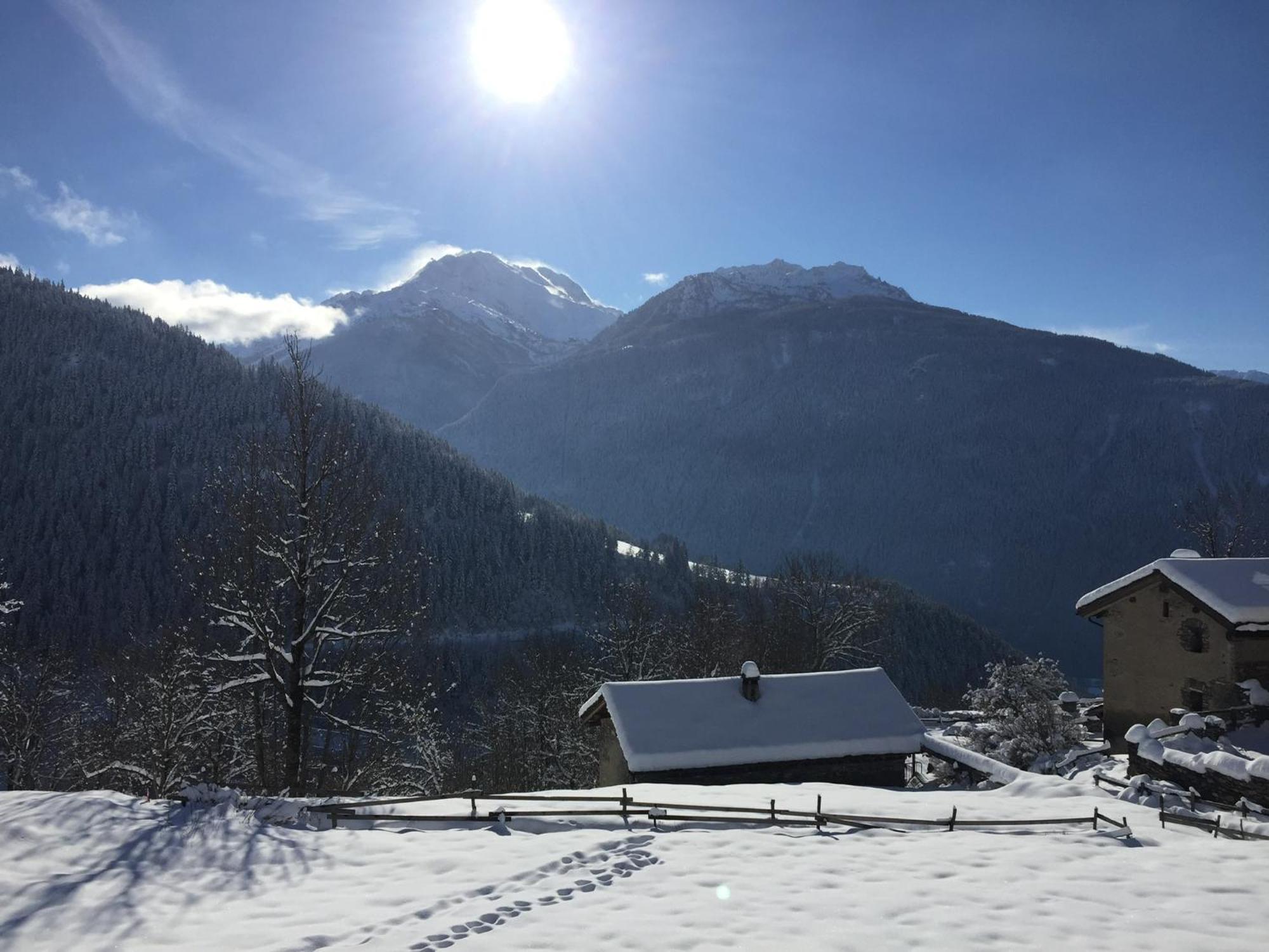 Chalet Au Coeur De La Haute Tarentaise Сеез Экстерьер фото